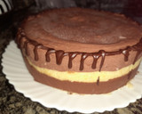 Foto del paso 12 de la receta: Torta de mousse de chocolate y mousse de dulce de leche