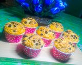 Foto langkah ke 9 dari resep Muffin tape simple, praktis, dan irit no mixer.