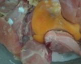 A picture of step 1 of Crispy fried chicken.