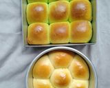 Foto langkah ke 22 dari resep Roti sobek isi vla coklat dan unti kelapa putih.