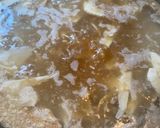 A picture of step 4 of Bamboo Shoot Savory Congee.