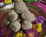 A picture of step 6 of Modak or ladoo.