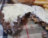 Foto del paso 6 de la receta: Hamburguesa rellena 🍔🍔🐷🐷 #retofinde 🍔