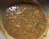 A picture of step 5 of Masoor Dal curry.