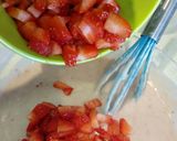Foto del paso 7 de la receta Bizcocho de fresas vegano 🍓🍓🍓