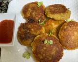 Cheese stuffed Aloo tikki recipe step 7 photo