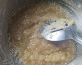 A picture of step 3 of Makhandi halwa.