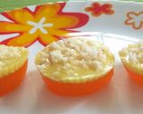 A picture of step 4 of Orange mango pudding.