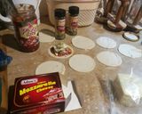A picture of step 1 of Pizza pockets.