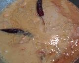 A picture of step 3 of Banana Stem Dalcha.