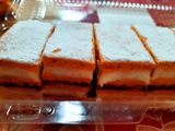 Prăjitură de post(foi cu bulion, crema de griș, dulceața prune)