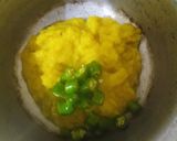A picture of step 1 of Dal raita.