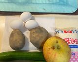 馬鈴薯水果沙拉的食譜步驟1照片