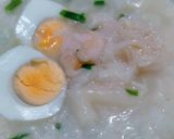 รูปขั้นตอนการทำที่ 7 ของ โจ๊กเกี๊ยวกุ้งใส่ไข่ต้ม