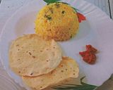 A picture of step 6 of Dal Khichdi.