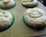 Foto del paso 4 de la receta: Muffins de banana y kiwi