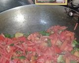 A picture of step 3 of Veg poha.