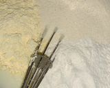 A picture of step 4 of Multi grain cookies.