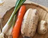 A picture of step 1 of Shio Koji Lotus Root - Japanese #vegan.