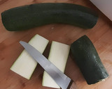 Foto del paso 1 de la receta: Calabacines rellenos de atún