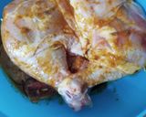 Foto del paso 1 de la receta: Pollo marinado al horno con papas haraganas