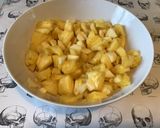 Une image de l'étape 8 de Salade d'ananas à la pomme et clémentines.