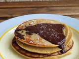 Tortitas de avena y plátano