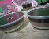 Foto langkah ke 4 dari resep Puding Susu Coklat.