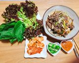 Hình bước làm 3 của món Thịt bò xào rau củ, bulgogi