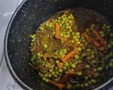 A picture of step 3 of Veg Biryani.