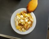 Foto del paso 4 de la receta: Revuelto de boletus con cebolla caramelizada
