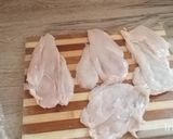 Foto del paso 1 de la receta Pechuga de pollo rellena de piña