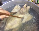 รูปขั้นตอนการทำที่ 5 ของ ต้มไก่หมูสำหรับไหว้ “เฮงเฮงเฮง”