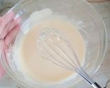 Gambar langkah 1 resipi Sourdough Apam Balik.