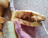 A picture of step 4 of Stuffed French Toast.