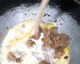 A picture of step 3 of Peri lemon karahi.