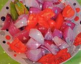صورة لخطوة 3 من وصفة تليتلي احمر 😋😘