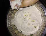 A picture of step 2 of Methi na Thepla.