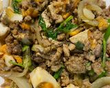 รูปขั้นตอนการทำที่ 3 ของ หมูสับผัดไข่เค็ม