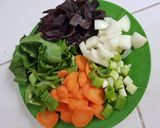 Foto langkah ke 1 dari resep Sapo Tahu Udang.
