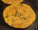 A picture of step 2 of Multi flour Methi Masala Thepla Wrap😋.