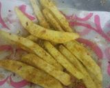 A picture of step 6 of Flower french fries.
