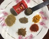 A picture of step 2 of Chatpata Masala Bhindi.