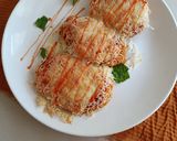 Foto langkah ke 9 dari resep Chicken Parmigiana.