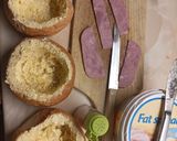 Tojás zsemlében air frayerben sütve recept fázis 2 fotója