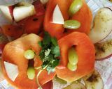 A picture of step 3 of Papaya fruit salad.