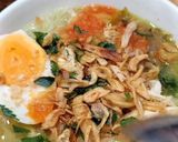 Foto langkah ke 7 dari resep Soto (Ceker) Ayam Lamongan +Koya (246).