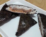 Pas rețetă Onigirazu (sandwich sushi) 9 fotografie
