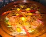 A picture of step 2 of Ground Beef Tajine (Lkefta).
