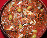 Foto del paso 15 de la receta: Tajine de besugos a la lima encurtida con tomate y olivas
